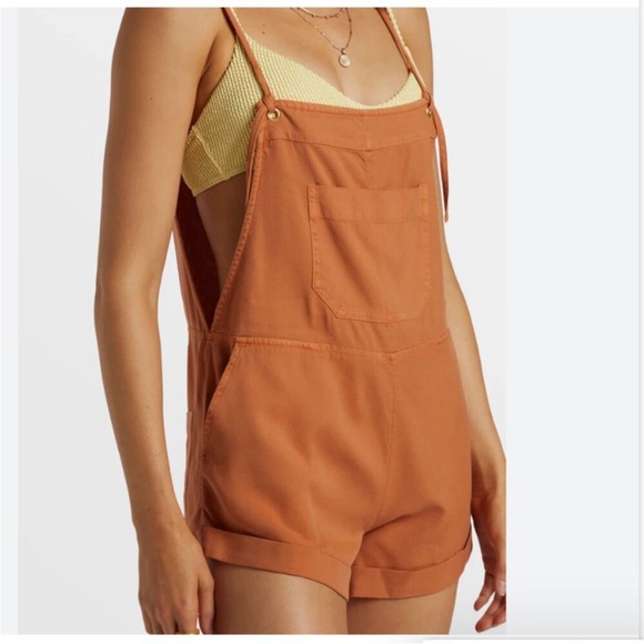 Billabong Cloth Overalls/Romper - Picture 3 of 4